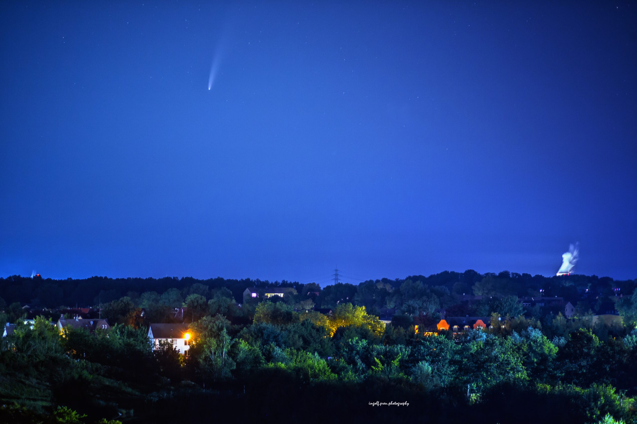 Der Komet Neowise Ber Castrop Rauxl Ingolf Preu Photography